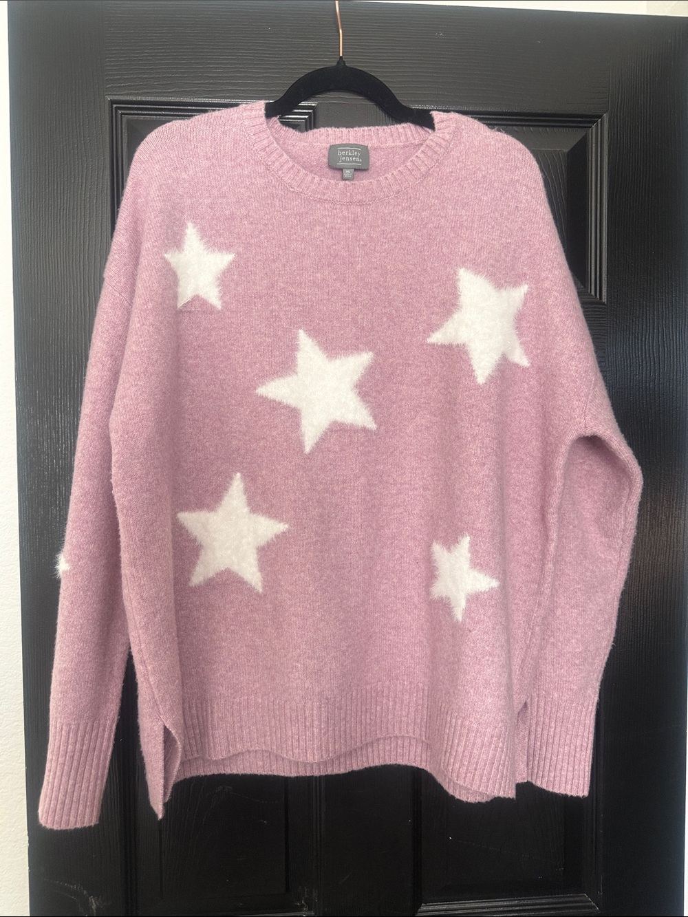 Pink Star Crewneck Sweater